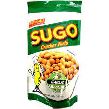 Sugo Cracker Nuts - Garlic Flavor 100gr